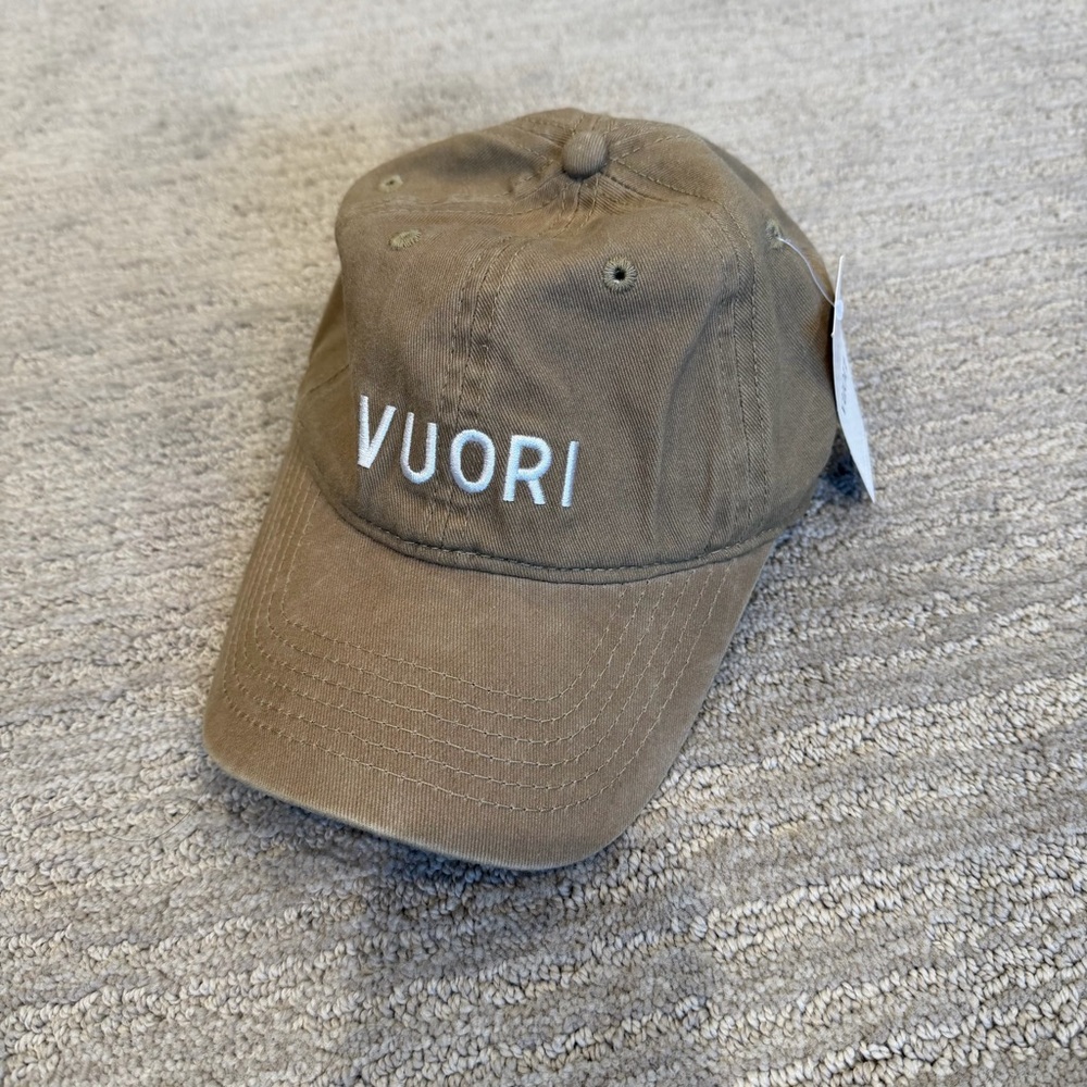 Vuori Camel adjustable hat